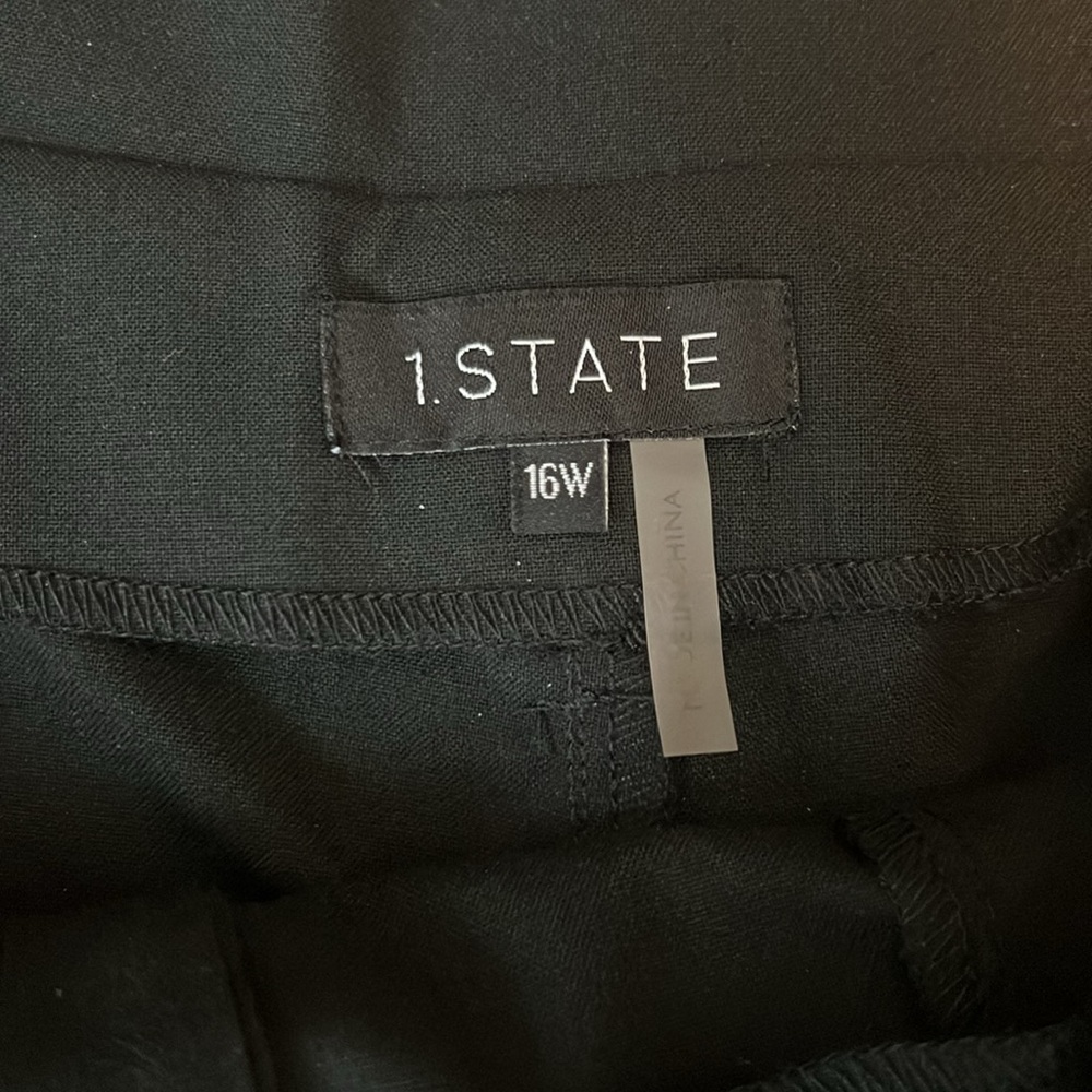 1. State pants, black, size 16W NWT! - Picture 4 of 5